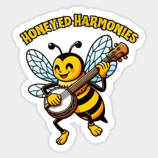 Banjo bee Sticker